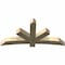 Ekena Millwork Alberta Rough Sawn Timber Gable Bracket, Douglas Fir, 72"W x 36"H x 6"D x 6"F, 12/12 Pitch GBW072X36X0606ALB00RDF - alternate 5
